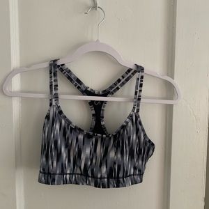 Gap Stripe Low Impact Sports Bra